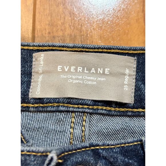 Everlane women’s original cheeky jeans size 25 organic cotton - Picture 11 of 12